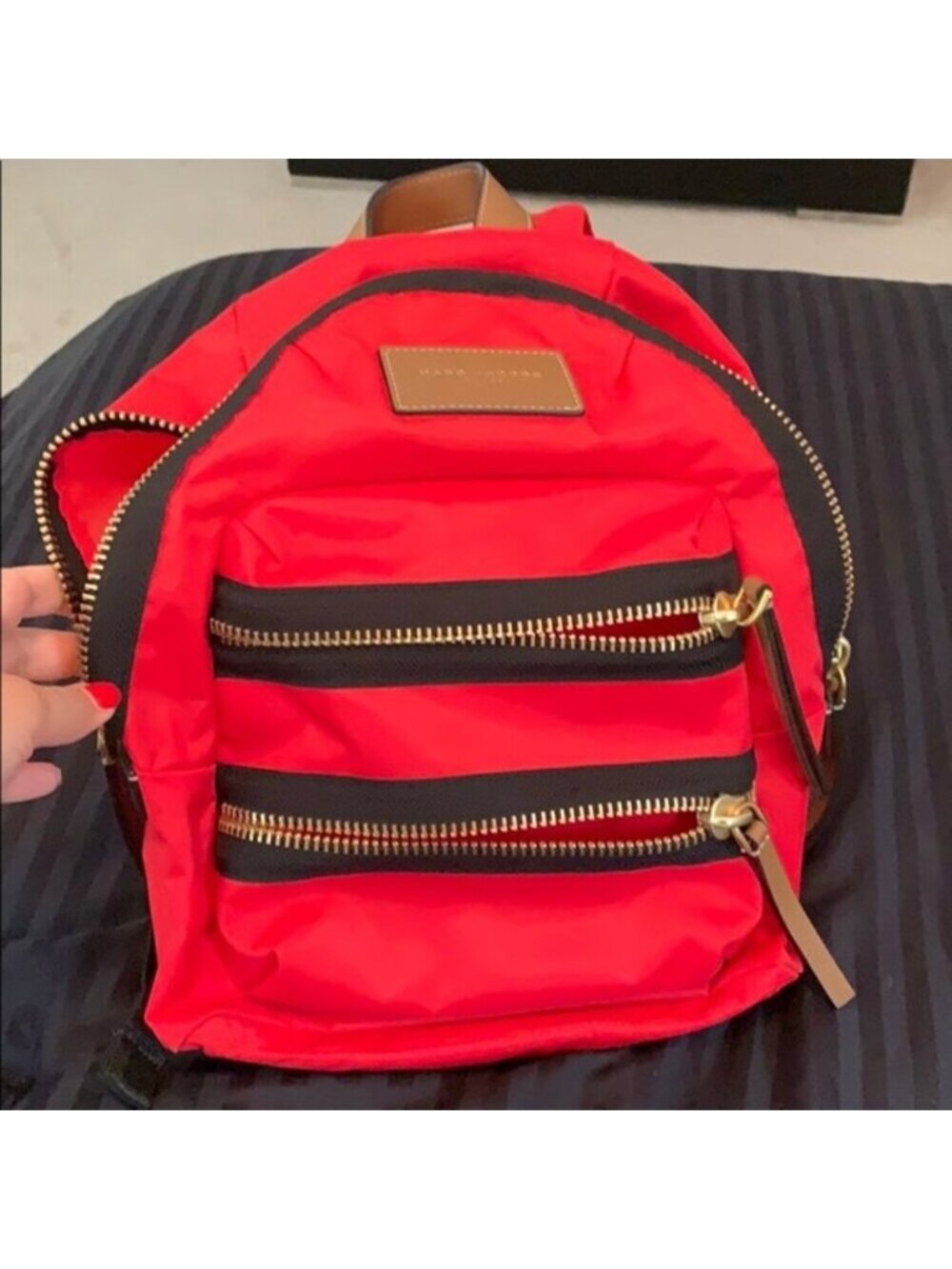 MARC JACOBS Red Backpack